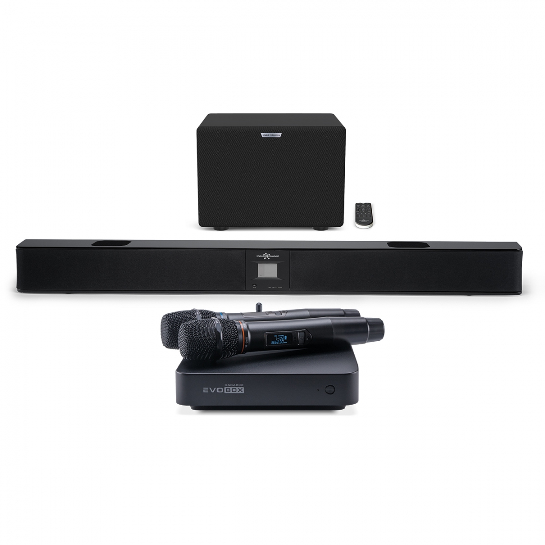 караоке-комплект EVOBOX Plus + EvoSound Bar (саундбар с караоке) в Мончегорске
