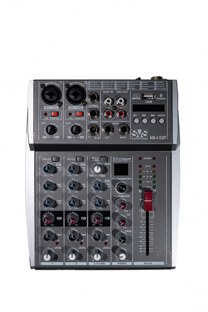 SVS Audiotechnik mixers AM-4 DSP Аналоговый микшерный пульт, 4-канала в Мончегорске