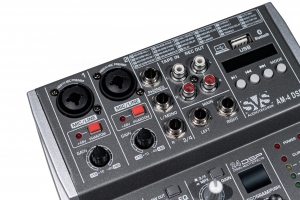 SVS Audiotechnik mixers AM-4 DSP Аналоговый микшерный пульт, 4-канала в Мончегорске